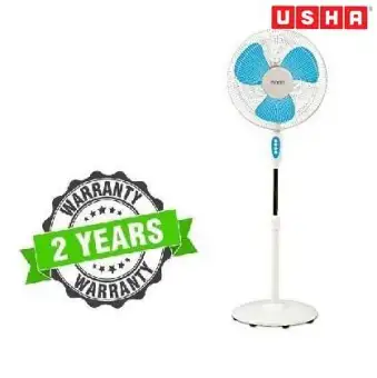 Usha Mist Air Icy 3 Blade 400mm Pedestal Fan Colour Assorted