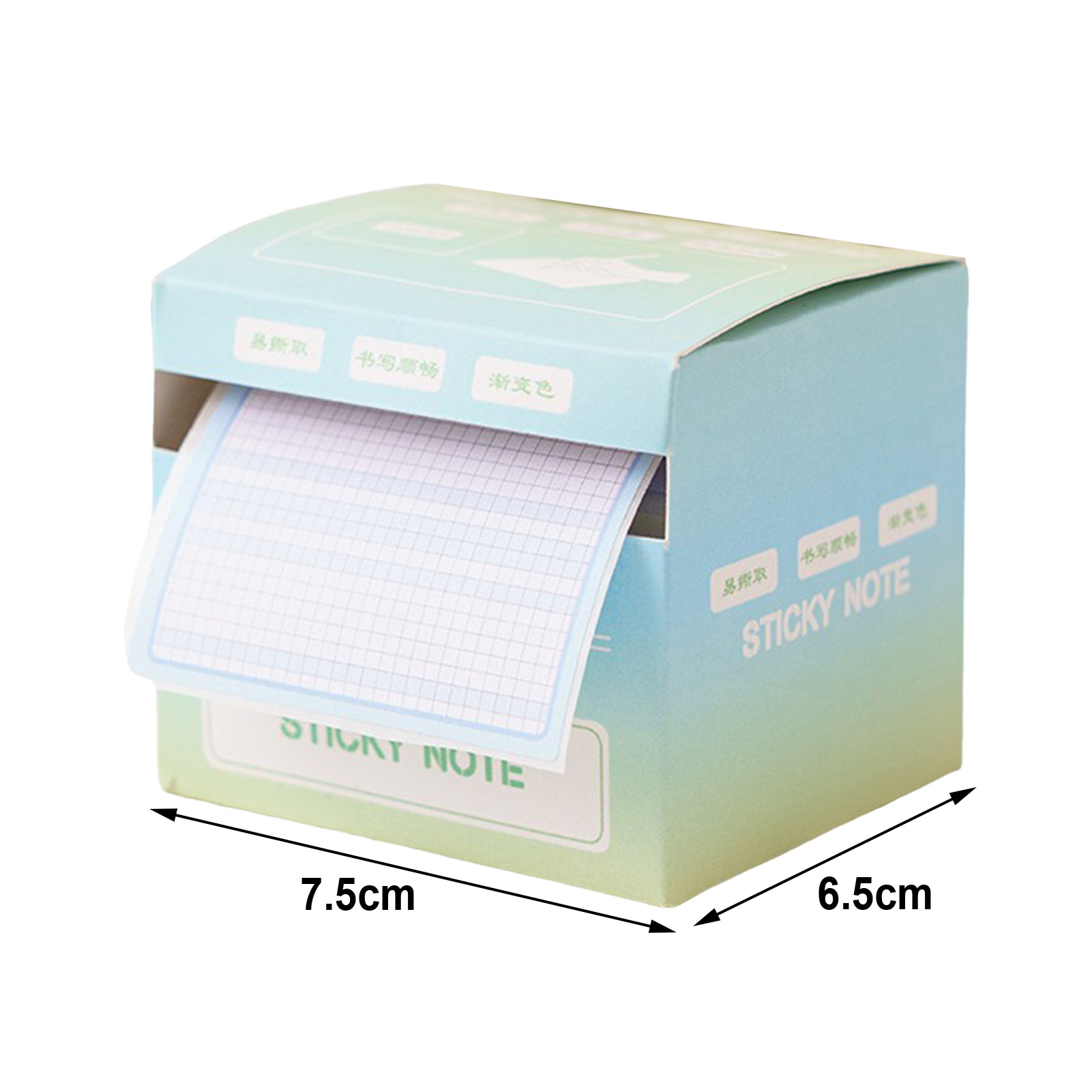 Lot De 2 800 Notes Adhésives - 41 X 11 Mm, 7 Couleurs - Autocollants Translucides Réutilisables - Pour Bureau, école, Maison