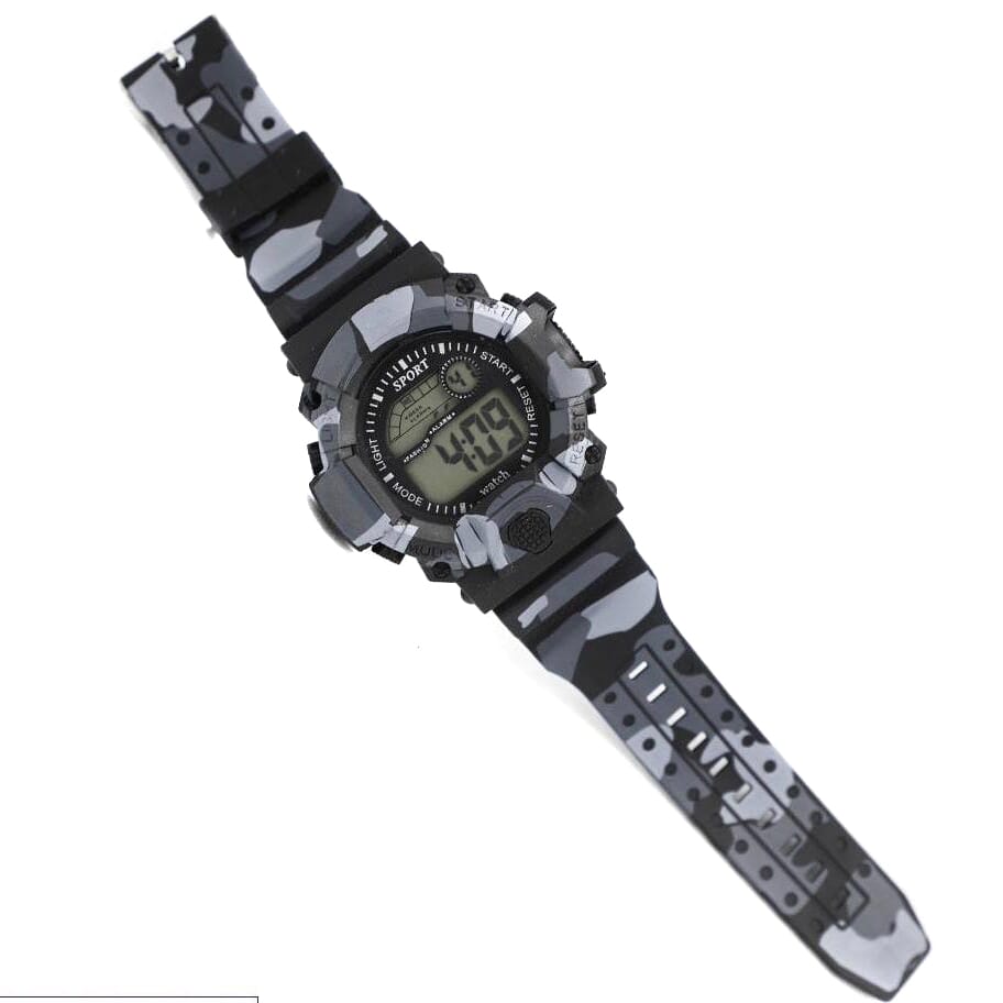 digital round watch