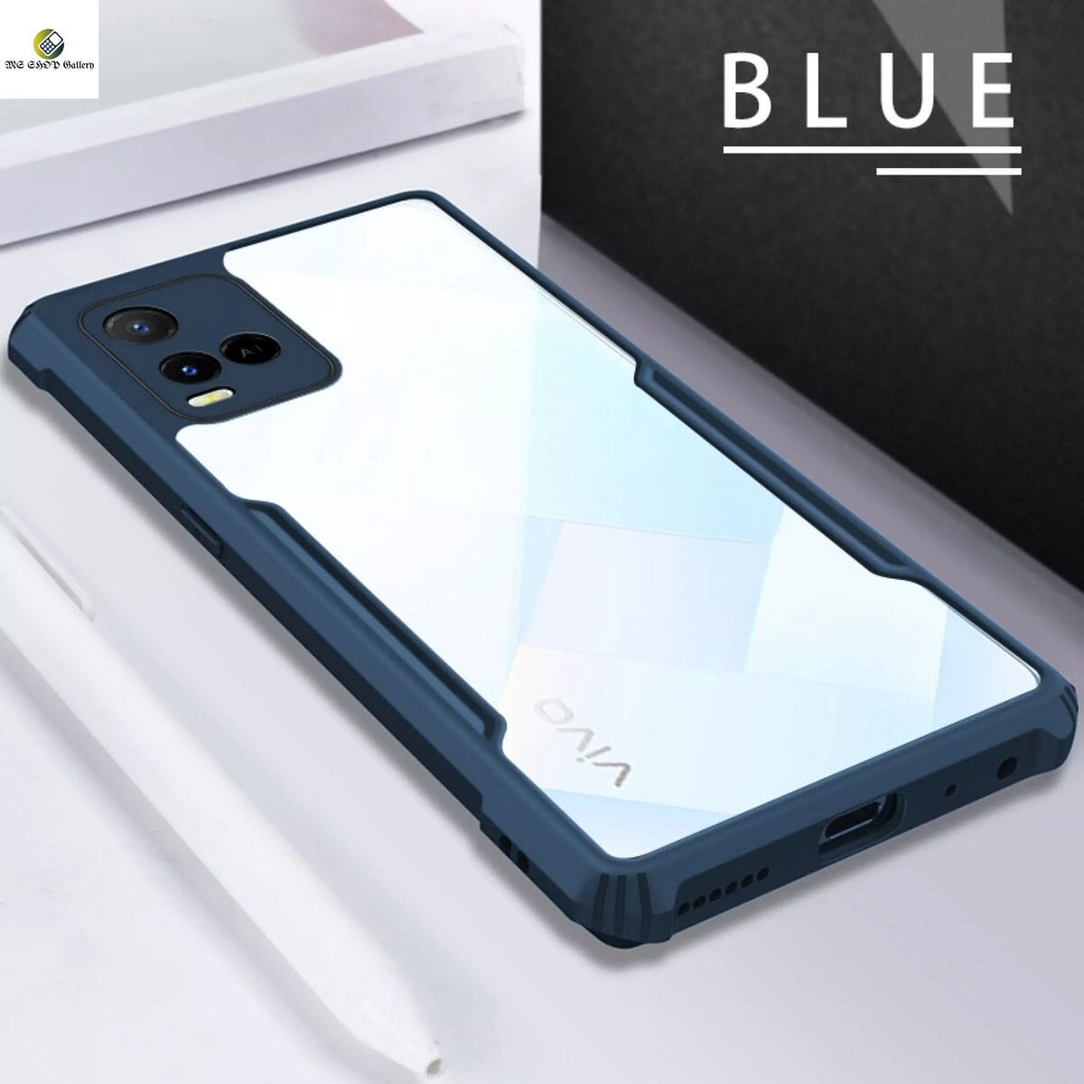 Custodia IVoler Trasparente Per Vivo Y21 / Y21s / Y33s – Silicone TPU Morbido Antiurto Con Protezione Fotocamera, Sottile E Leggera