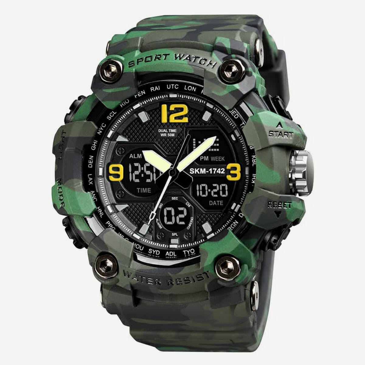 SKMEI 1742 Multifunctional Outdoor Watches For Men