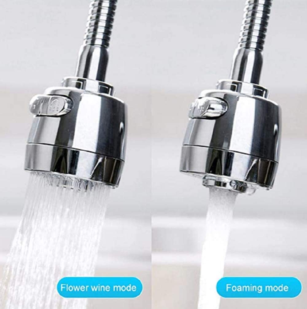Kitchen Water Saver Tap 360 Degrees Rotate Faucet Nozzle with ...