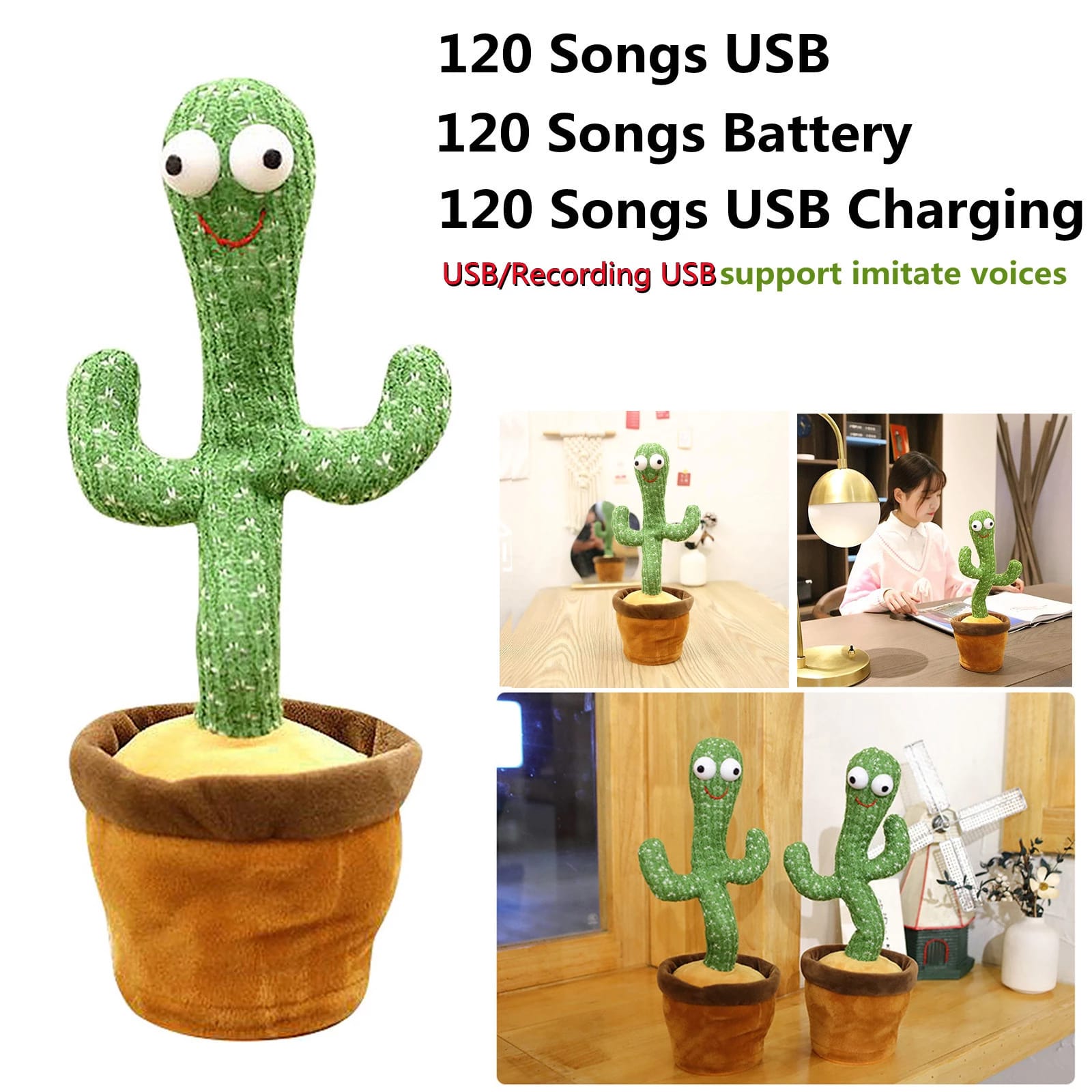 Dancing Cactus Toy Cactus Plush Toys