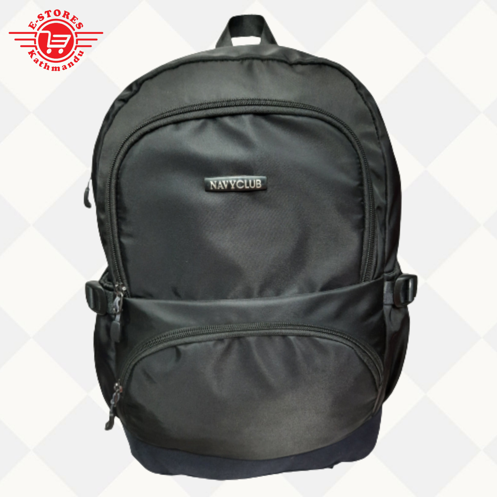 Navy Club HQ Solid Backpack For Unisex-1190