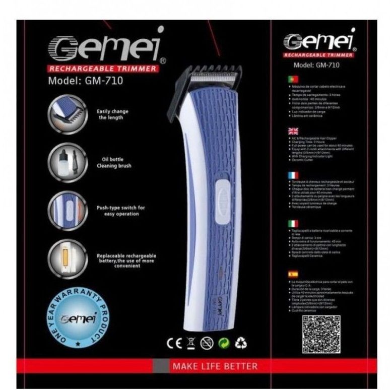 gemei beard trimmer