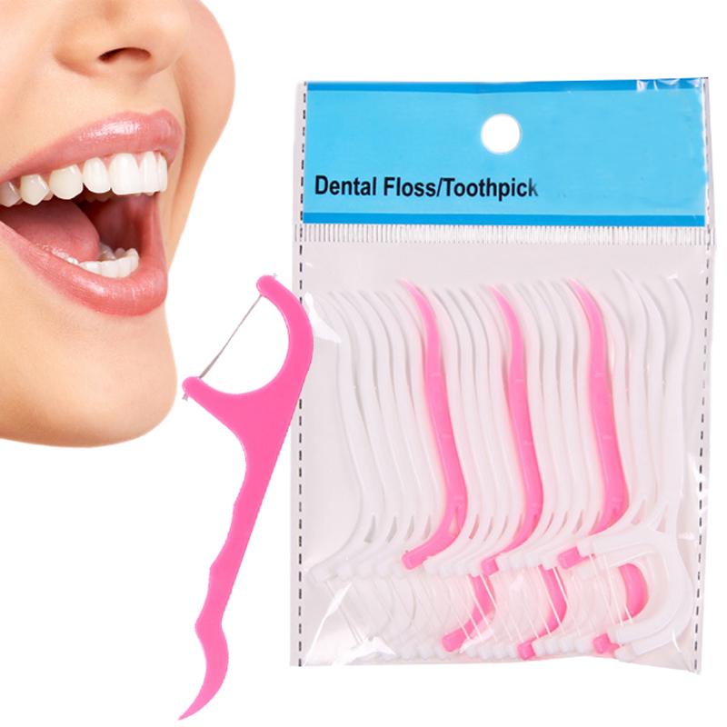 Dental Floss Picks - 25 Pcs Pack