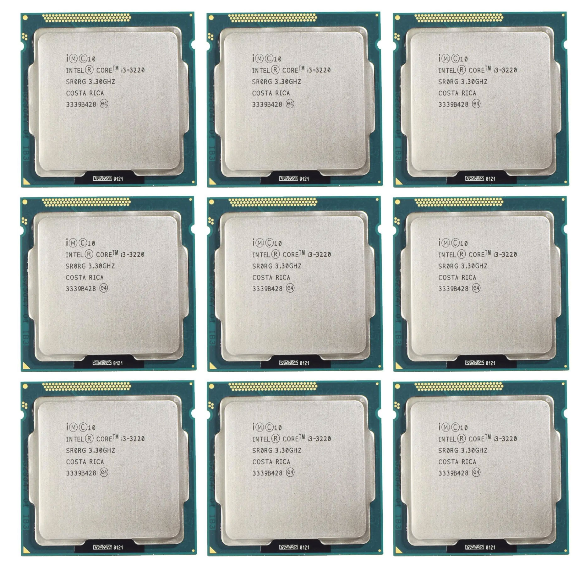 Intel Core i3 3220 (3rd Generation) 3.3 GHz LGA 1155 Socket Desktop ...