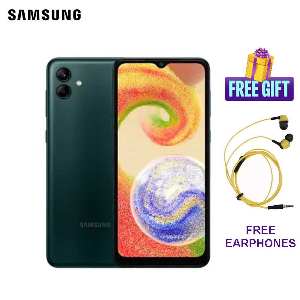 Samsung Galaxy A04 4GB64GB II 65 PLS LCD Dual Camera 50MP2MP Battery 5000mAh