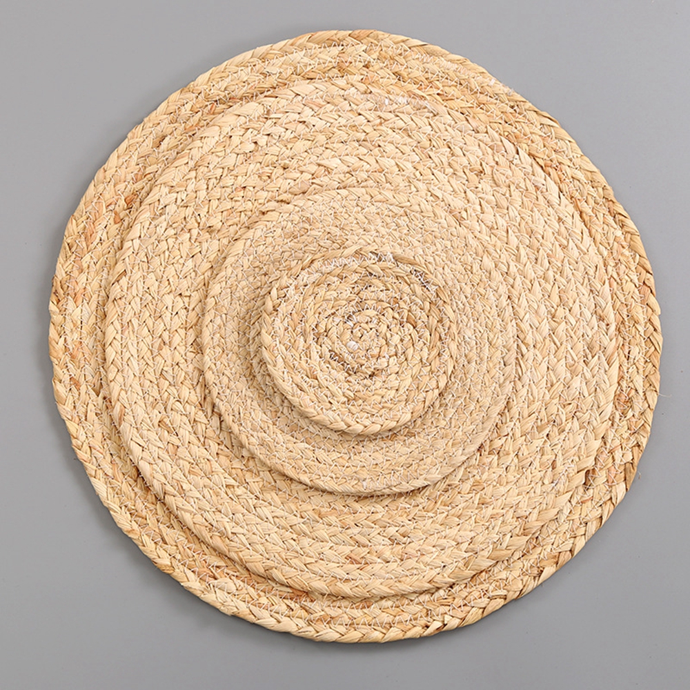 Corn Hull Nonslip Table Mats Heat Insulation N1N Dinner Home Decor