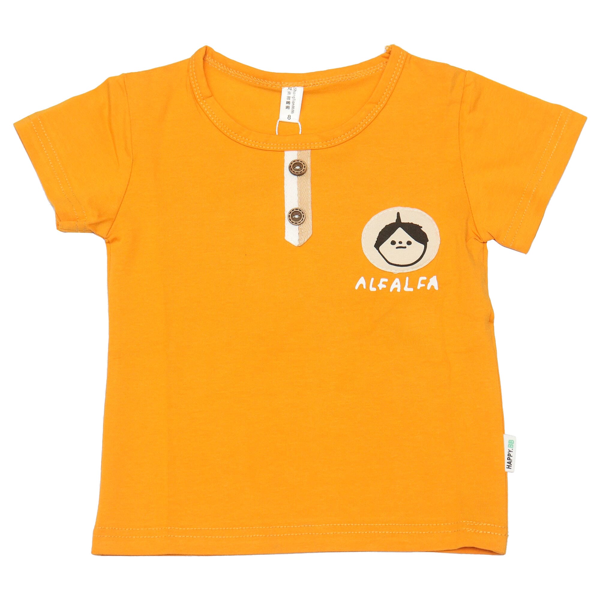 Orange colour outlet ki t-shirt