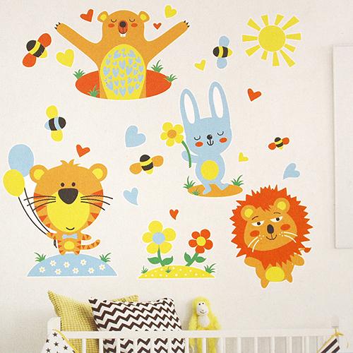 Room Wall Décor Sticker (Pack Of 1)