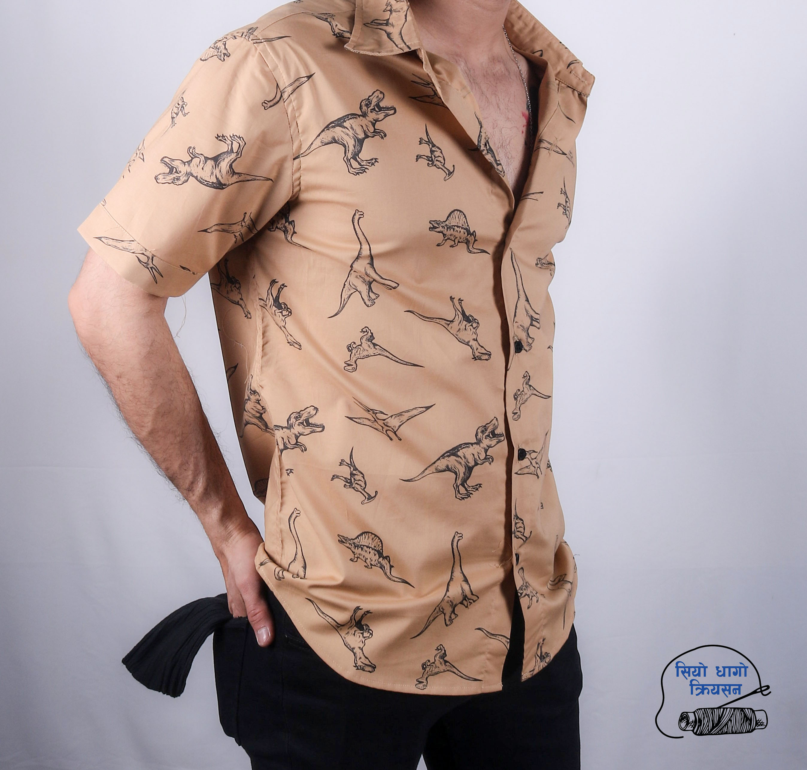 Men Cotton Half Shirt: Buy Online at 