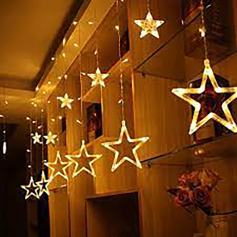 10 Feet LED Curtain String Lights With Multiple Modes, Perfect For Home & Events