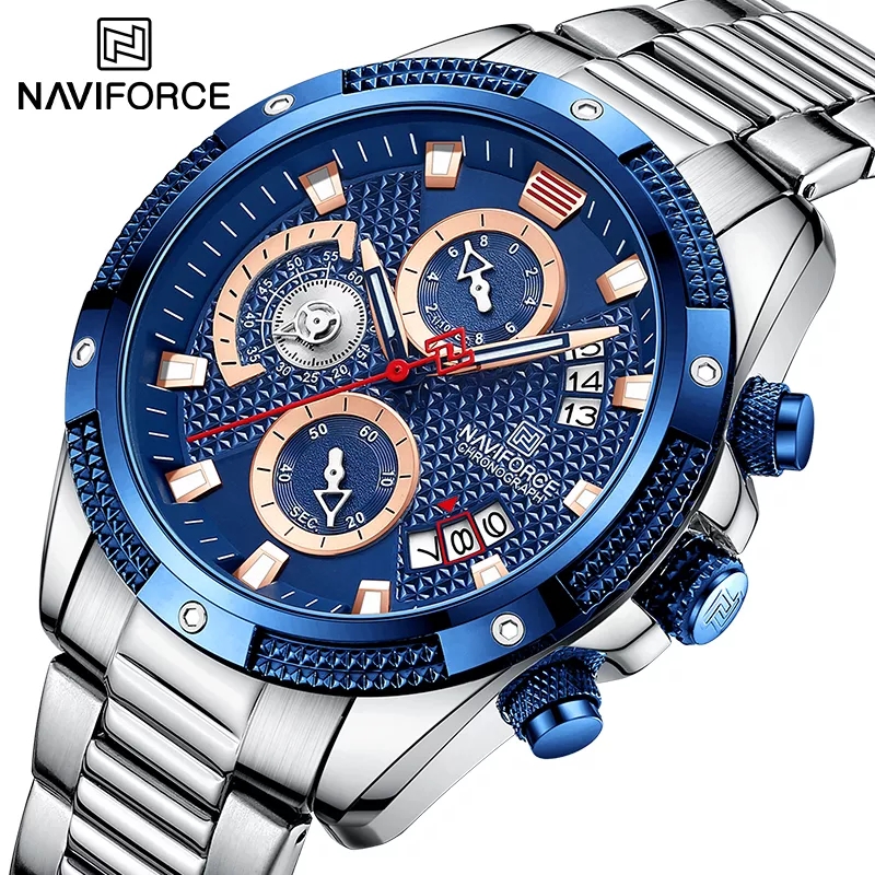 Naviforce chronograph sale