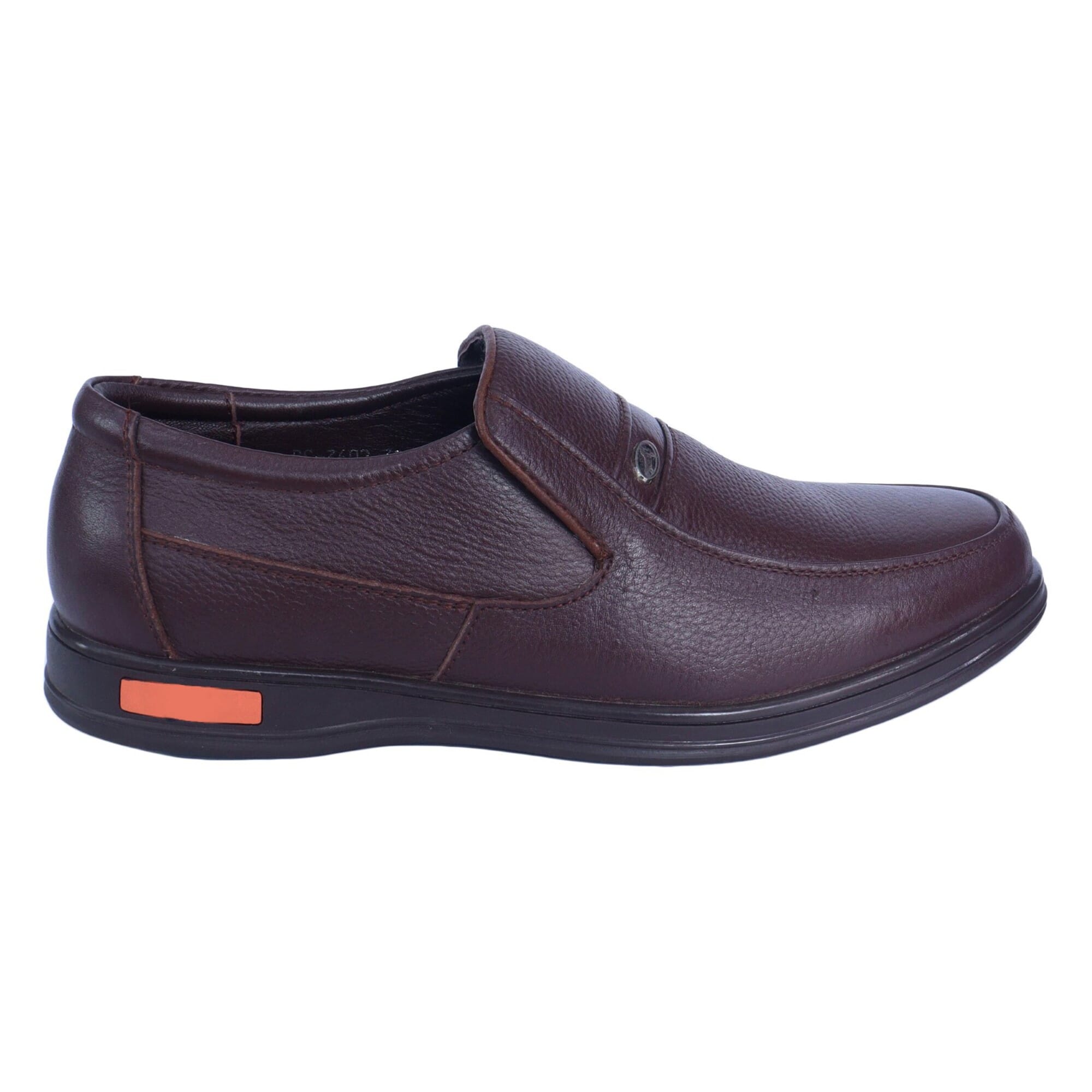 Chocolate None Lace Leather Black Horse Formal Shoes For Men: Buy Online at  Best Prices in Nepal 