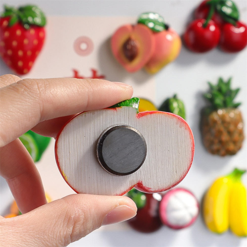 Magnetic Food Magnets Decorative Fridge Magnets Simulated Cartoon for ...