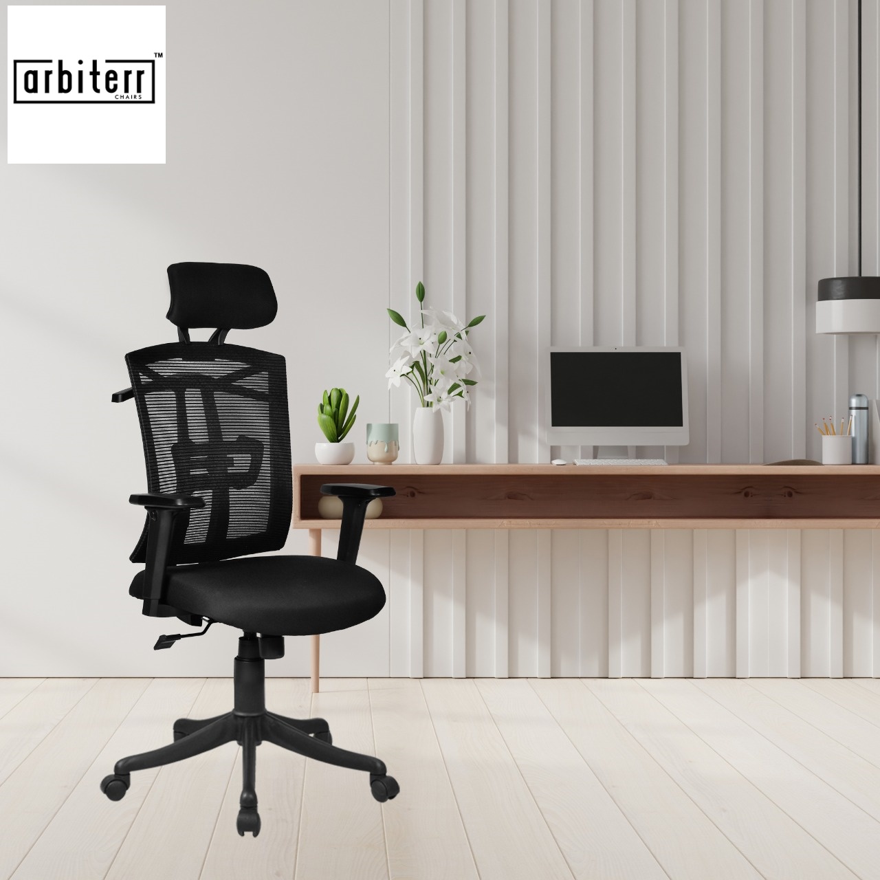 Arbiterr Bonai Executive Revolving Home/Office Chair - High Back (HB ...