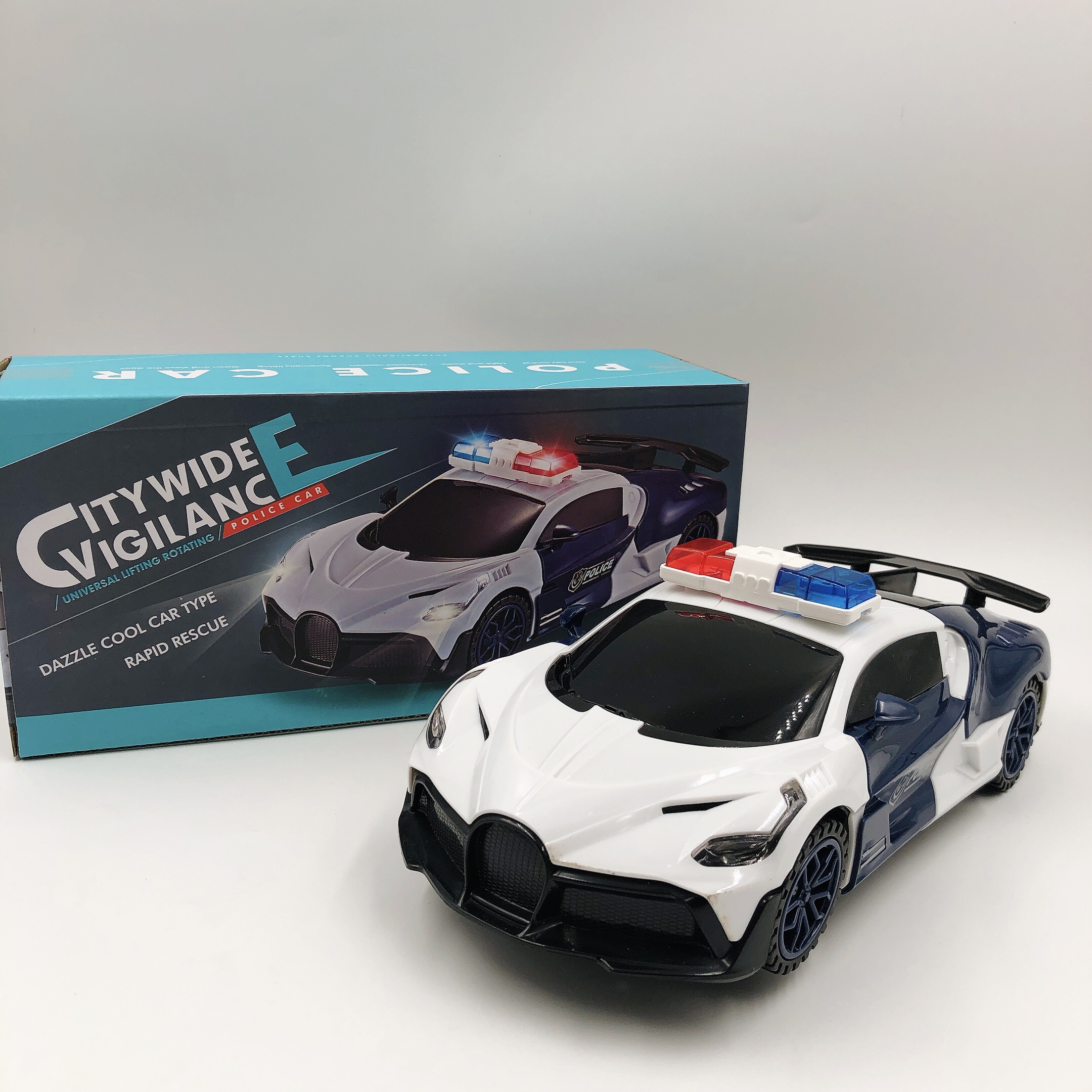 Electric City Wide Vigilance Universal Police Car 360 Degree Spin