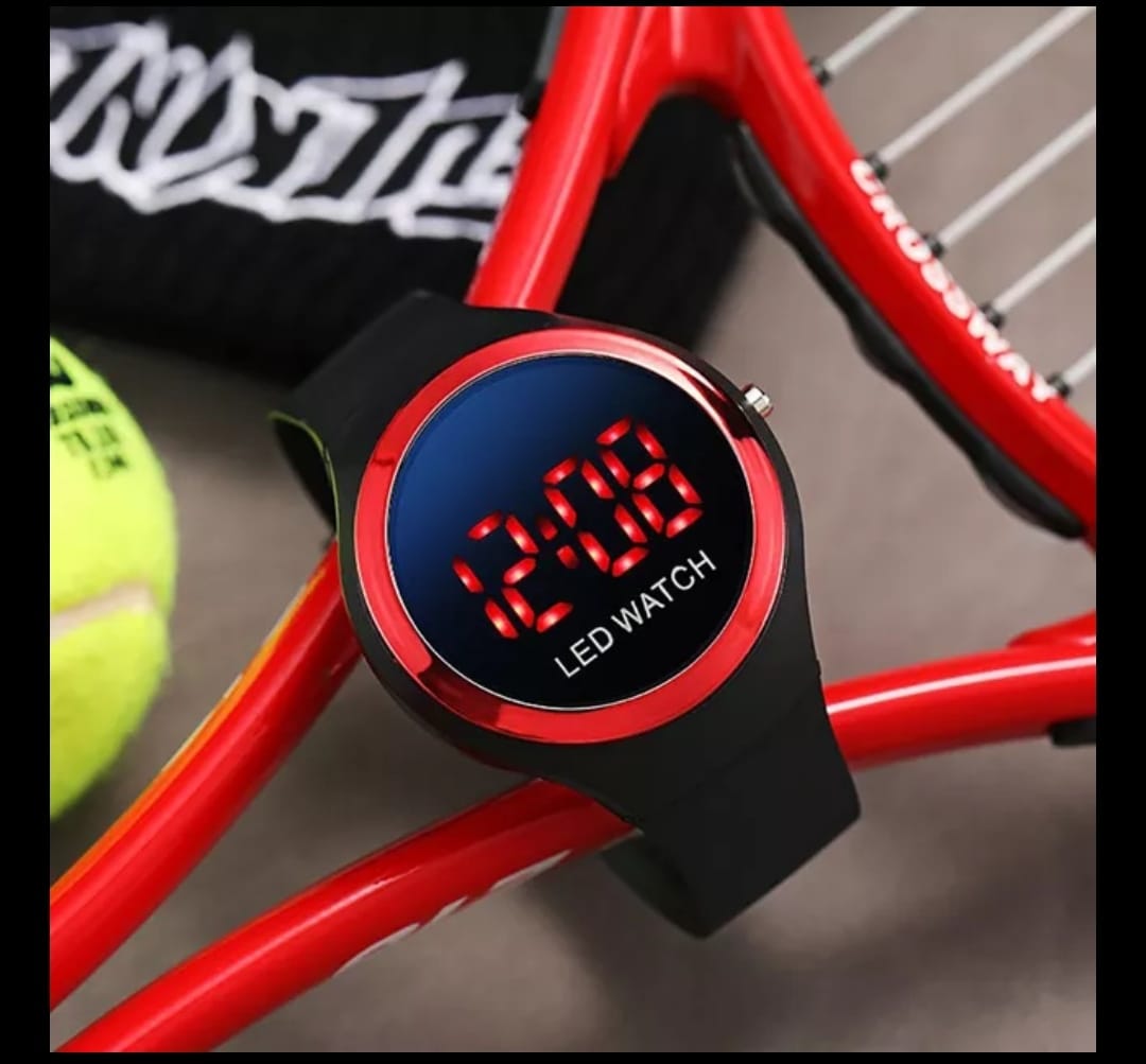 Touch best sale led watch