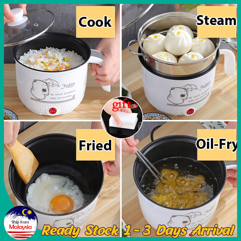 220v Electric Cooker 13 Persons Household Multi Functions Cooking Pot Desktop Mini Hot Pot