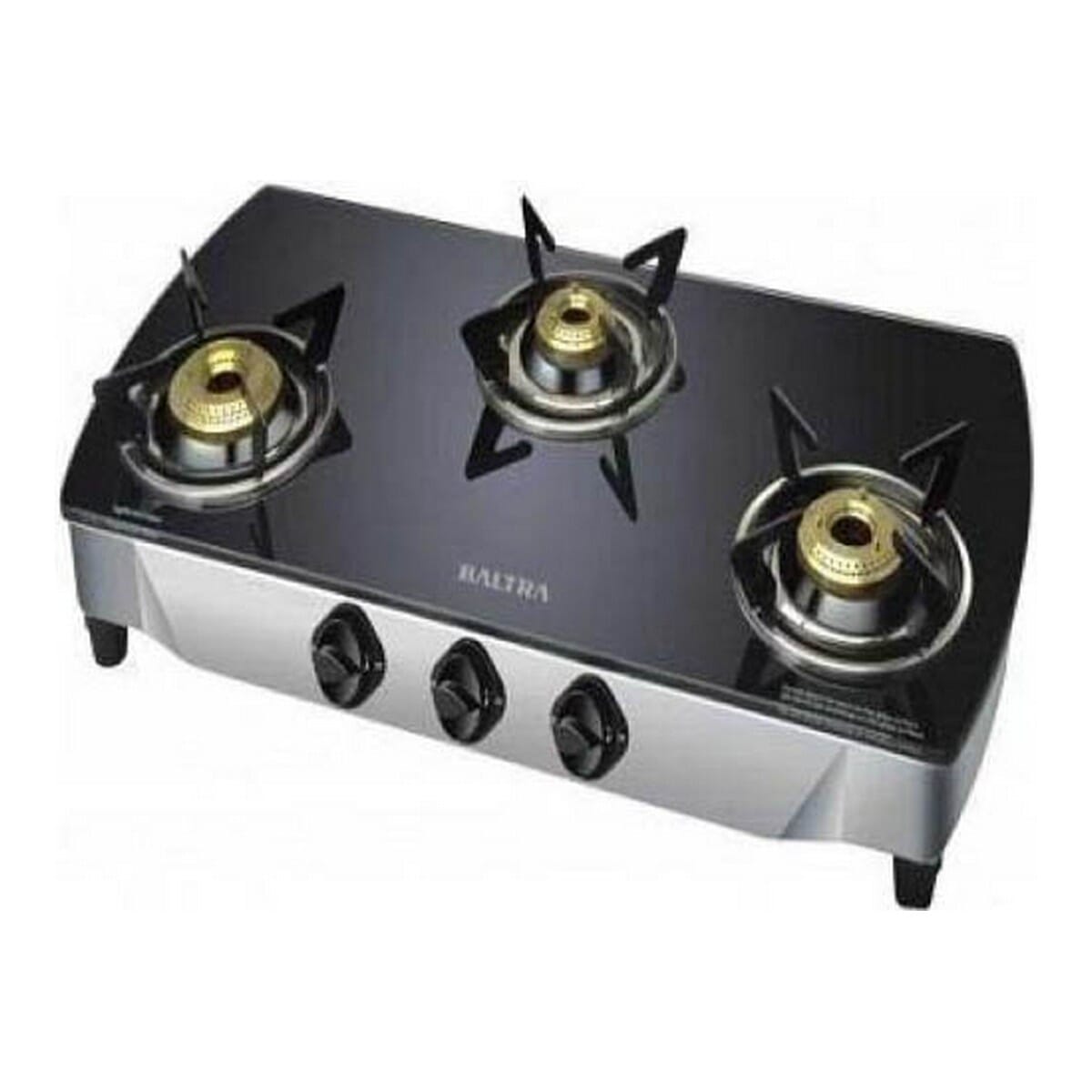 Baltra Bgs 107 Crystal 3 Gas Stove Black