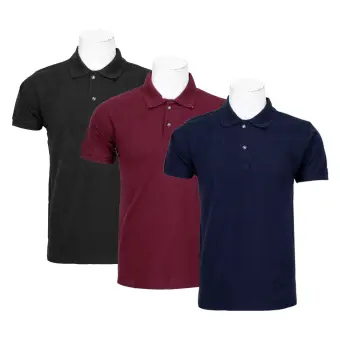 set of 3 polo t shirts