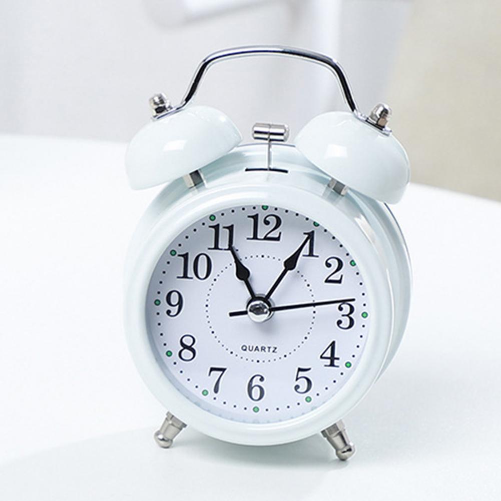 Twin Bell Alarm Clock With Light | Alarm For Kids Room | Daraz.com.np