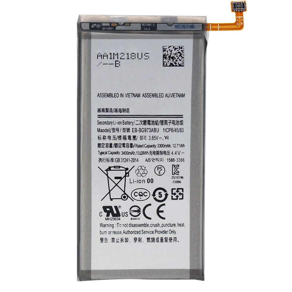 Mobile Battery EBBG970 ( EBBG973) for Samsung Galaxy S10, BG973, G970