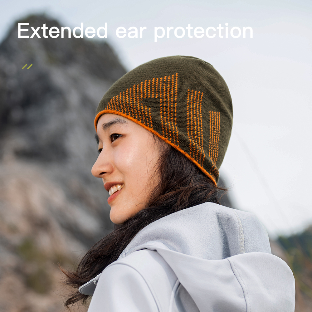 thumbnail image 2 of AONIJIE Warm Wool Knitted Hat Short Brim Baseball Cap 2 of 10
