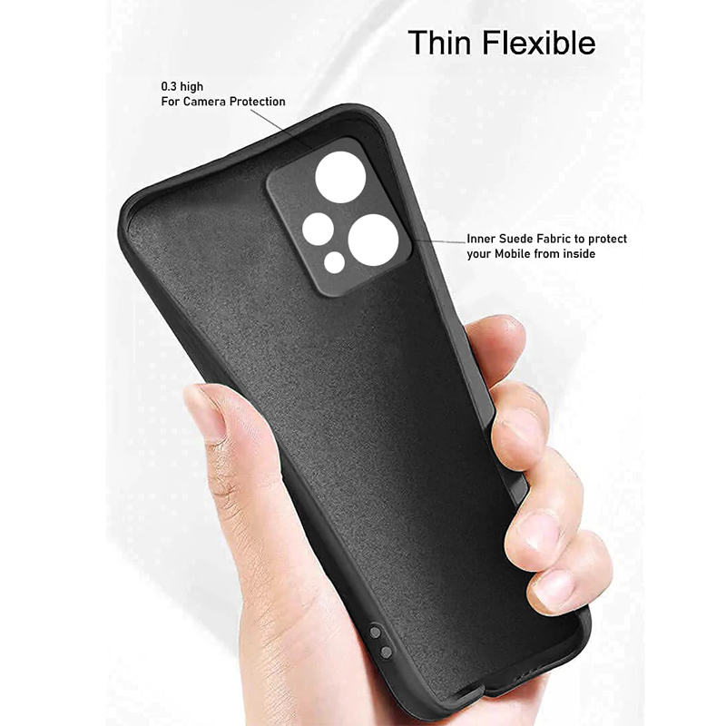 HAOYE Cover 360° Per Realme 9 Pro / Realme 9 5G Con Protezione Scherzo Integrata - Custodia Bumper In TPU E PC Doppio Strato - Trasparente E Nero