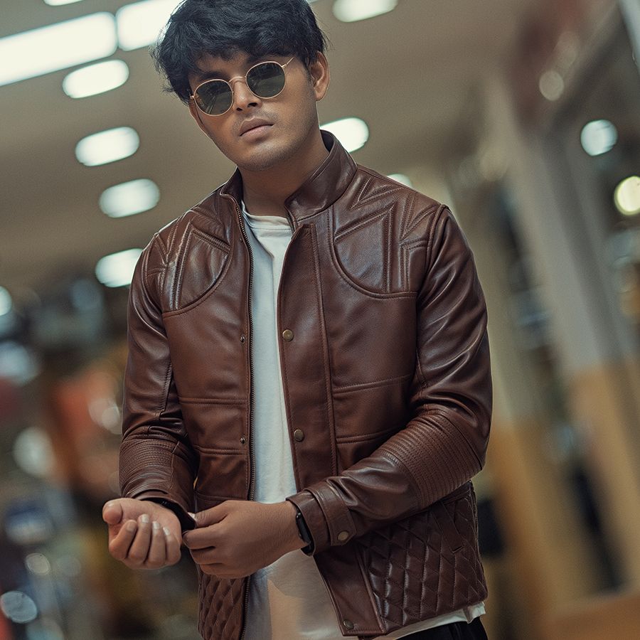 Genuine Leather Leather Ki Jacket Price Teakwood Leathers Men's