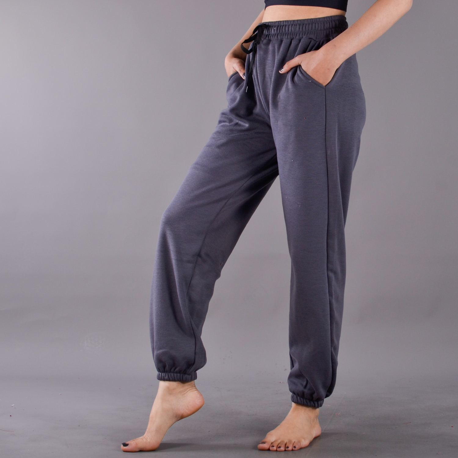 Buy Flygo Womens Casual Running Hiking Pants Fleece Lined Activewear  Sweatpants LargeWeight 154165lbs Dark Grey at Amazonin