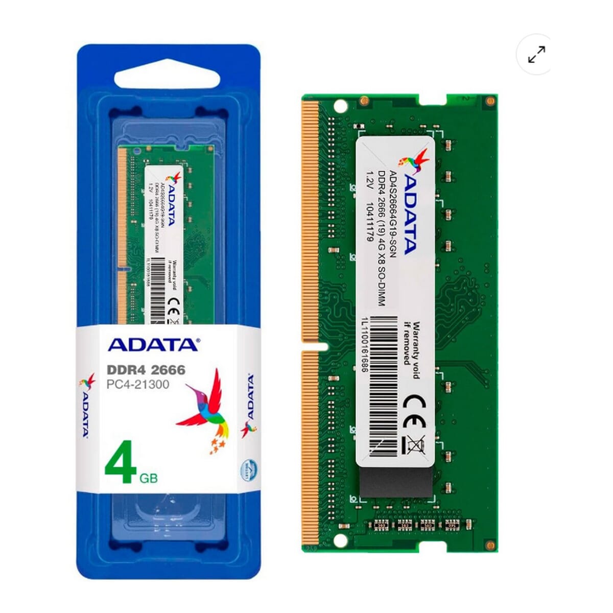 Adata Ddr4 4gb Ram ADATA Laptop RAM 4GB DDR4 2666MHz