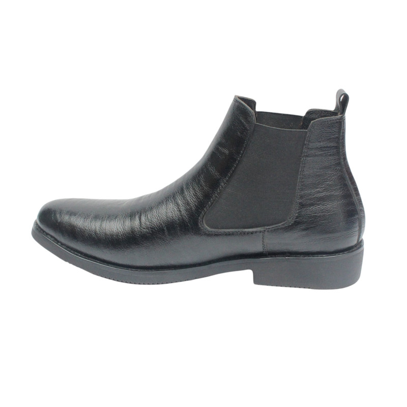 Underground Leather Design Chelsea Boots For Men