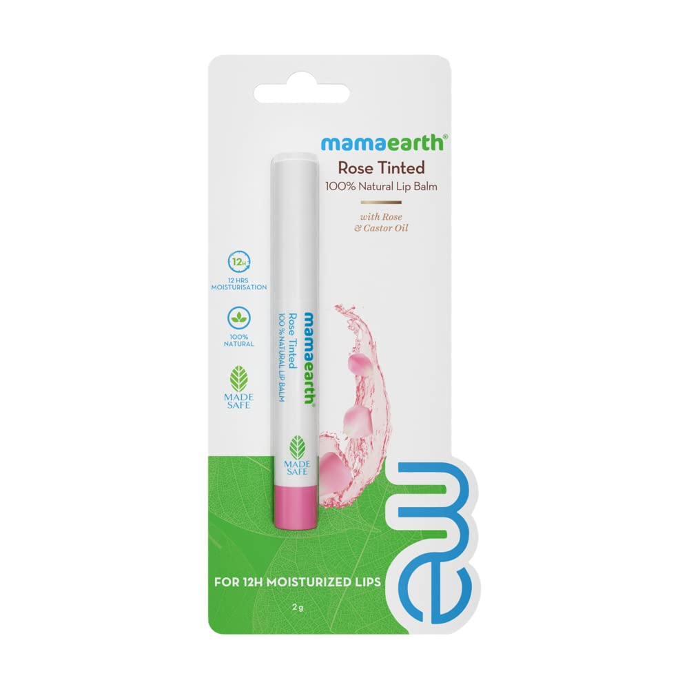 mamaearth Cherry Tinted 100% Natural Lip Balm With Cherry & Coconut Oil - 2 g