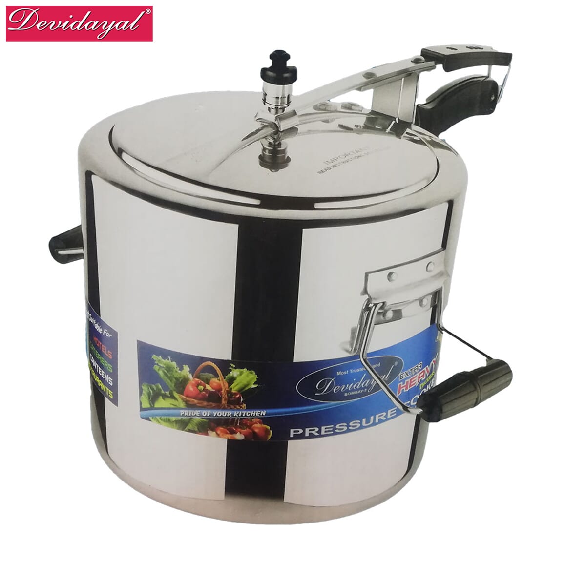 devidayal stainless steel cooker