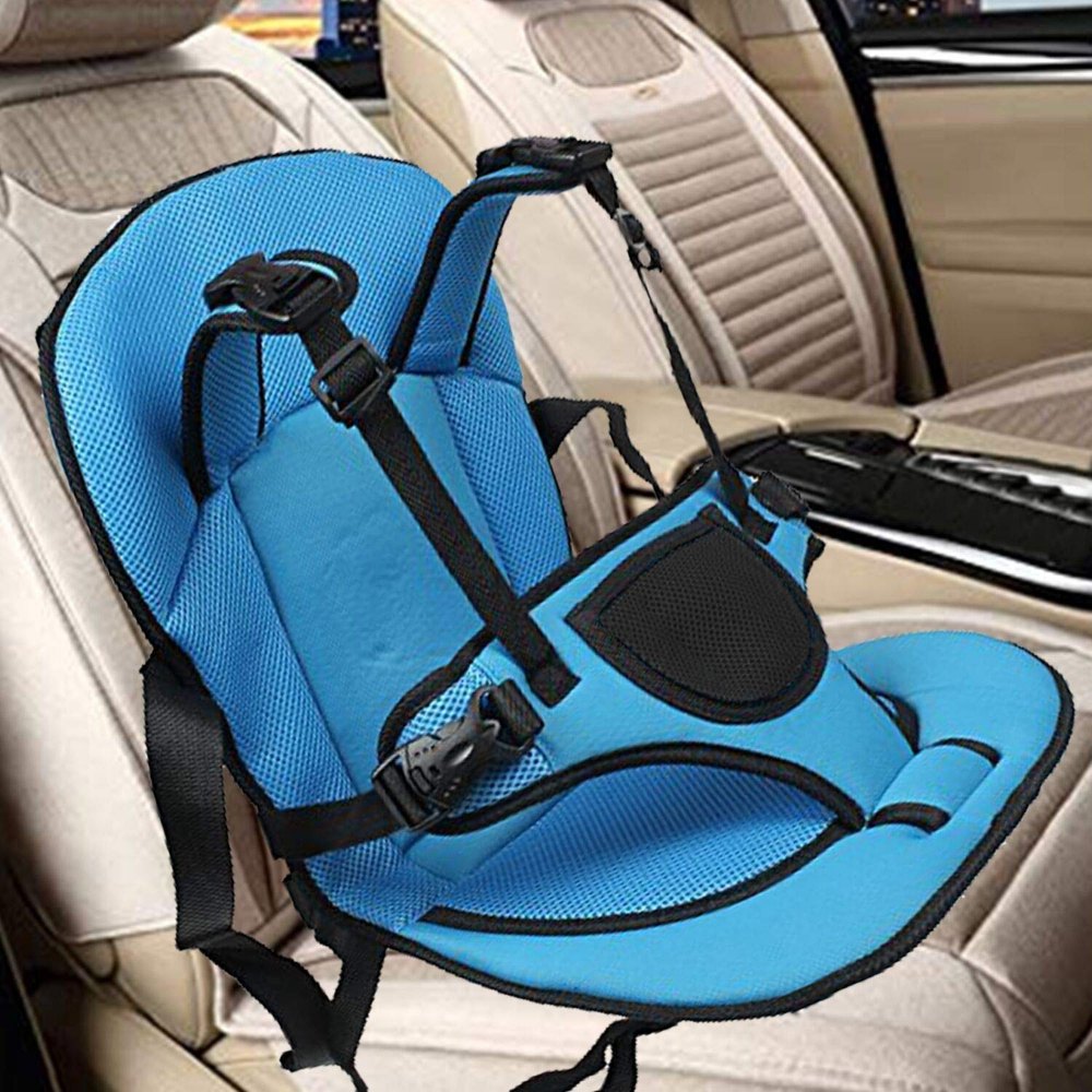 Car Seat Cushion with Adjustable Straps
