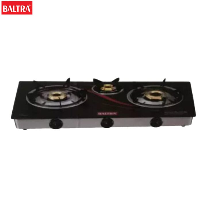 Baltra Grand 3 Gas Stove Set With Regulator And Pipe