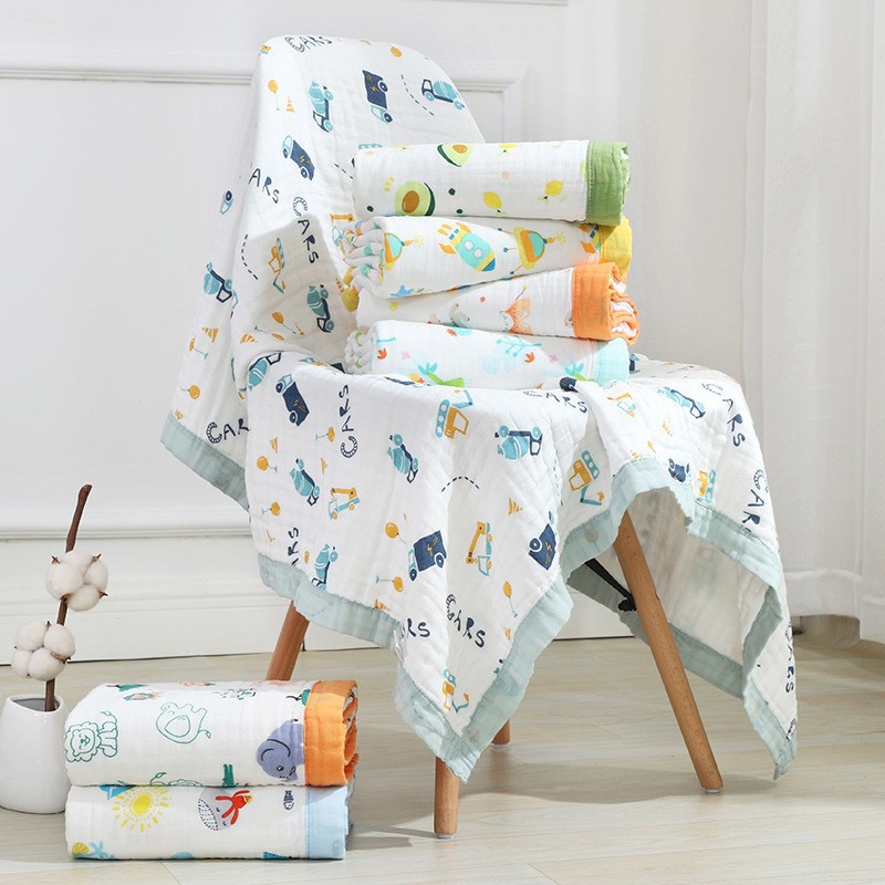 KidsSansar Baby 100 Cotton Super Soft Muslin Blanket Daraz .np