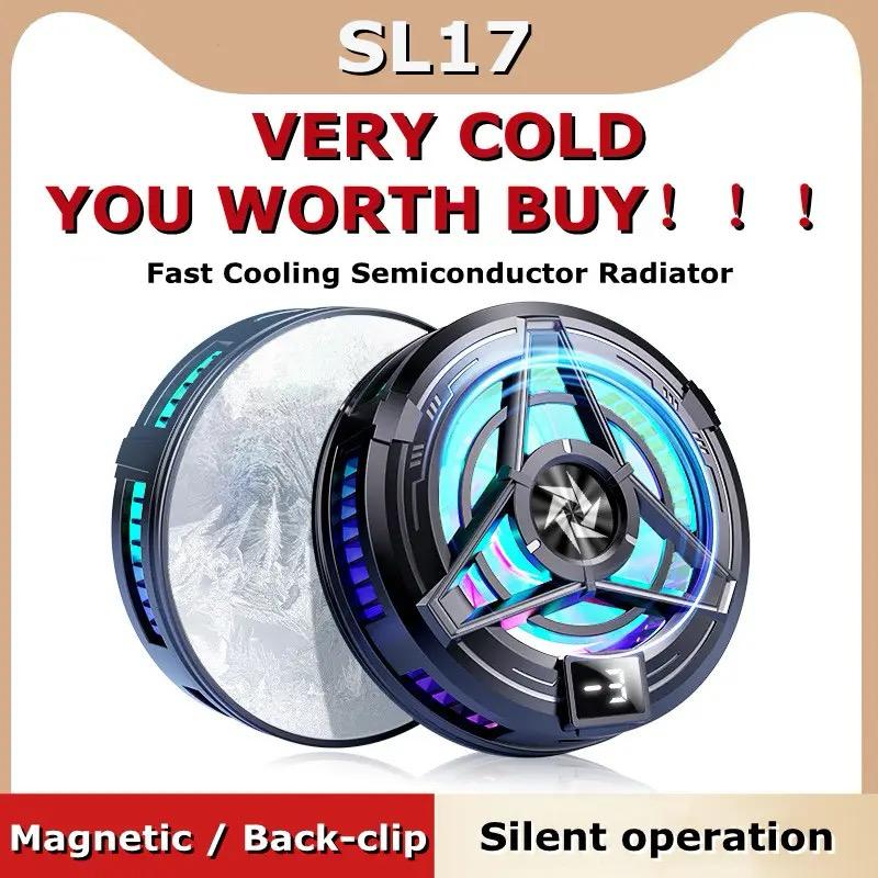 SL17 Magnetic Back Clip Mobile Phone Semiconductor Cooling Radiator