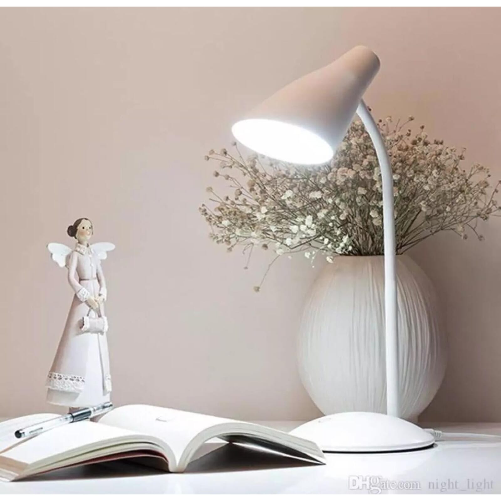 Rechargeable Study Table Lamp Three Stage Dimming