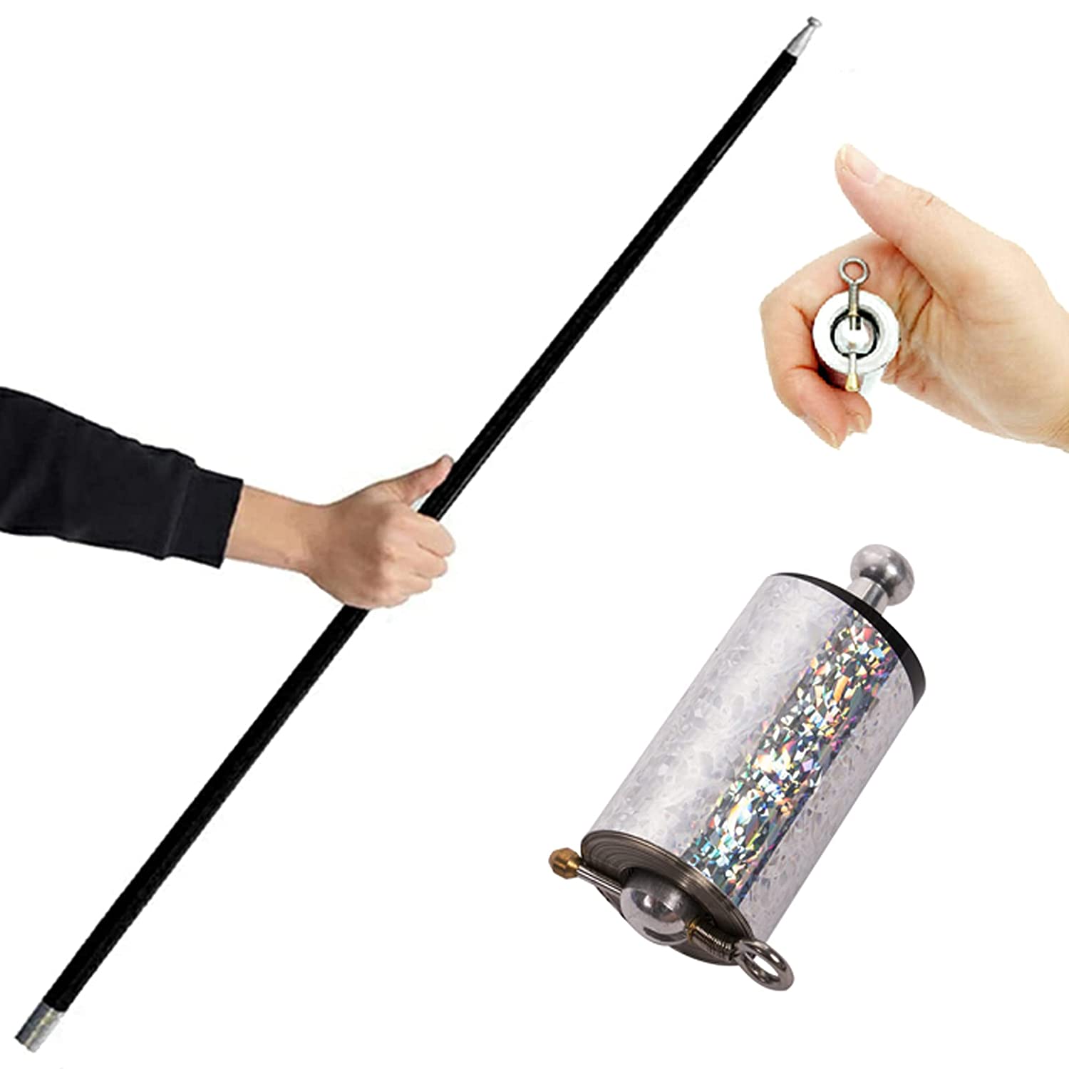 Metal Magic Pocket Staffs Telescopic Magic Stick