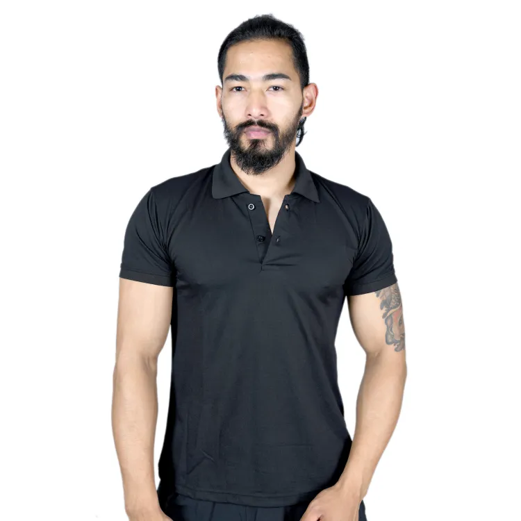 Polyester polo t clearance shirts