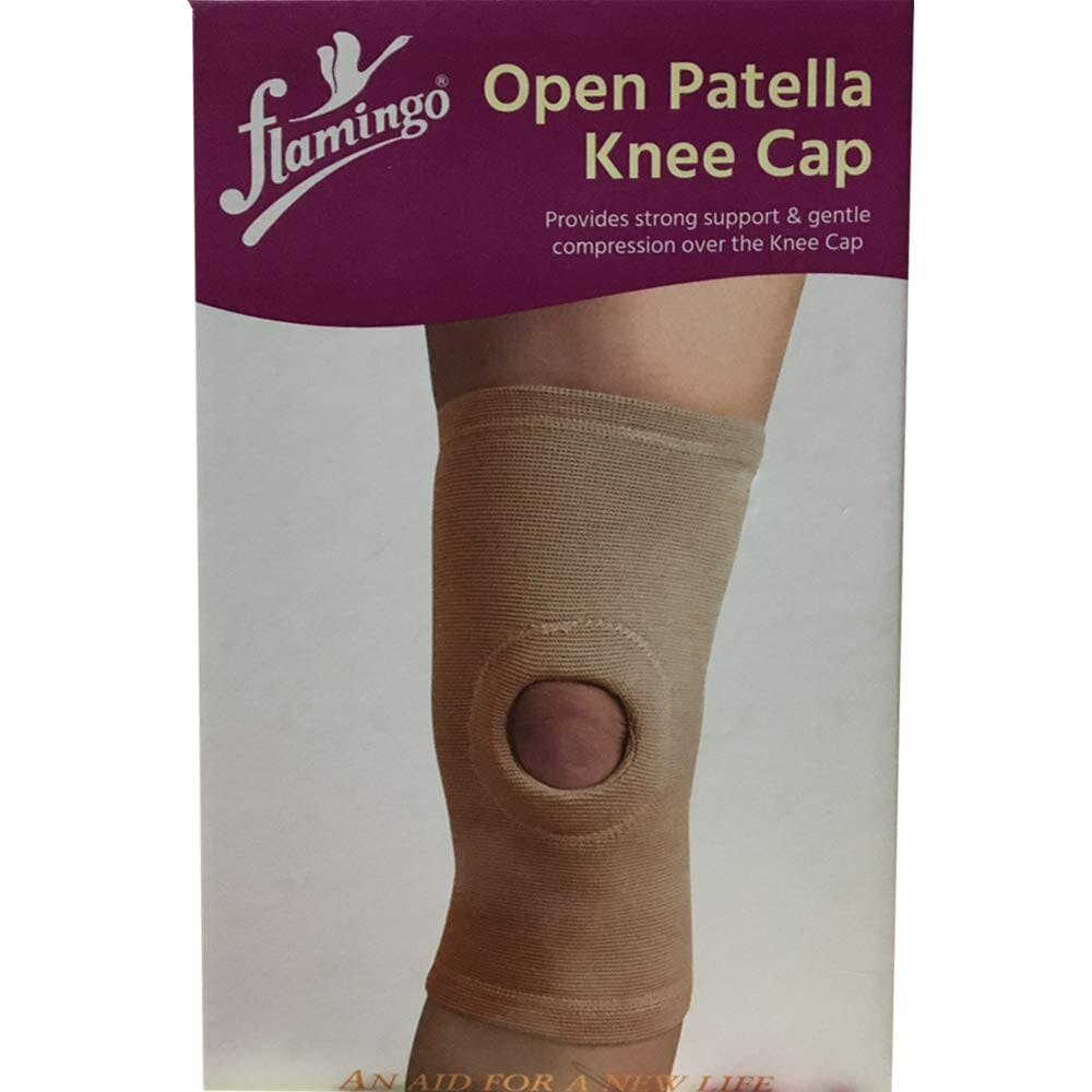 Flamingo Knee Cap with Open Patella, Breathable Knee Cap Brace