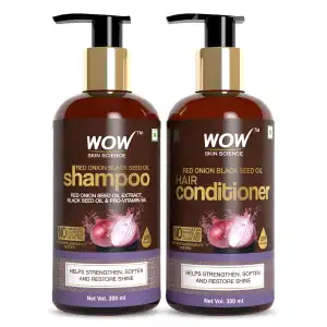 WOW Skin Science Onion Anti Hair Fall Range: Buy WOW Skin Science Onion Anti  Hair Fall Range Online at Best Price in India | Nykaa