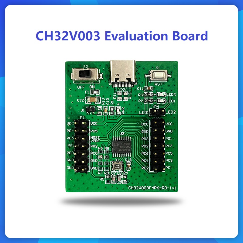 CH32V003 Development Board Kit CH32V003/CH32V203 Evaluation Board WCH ...