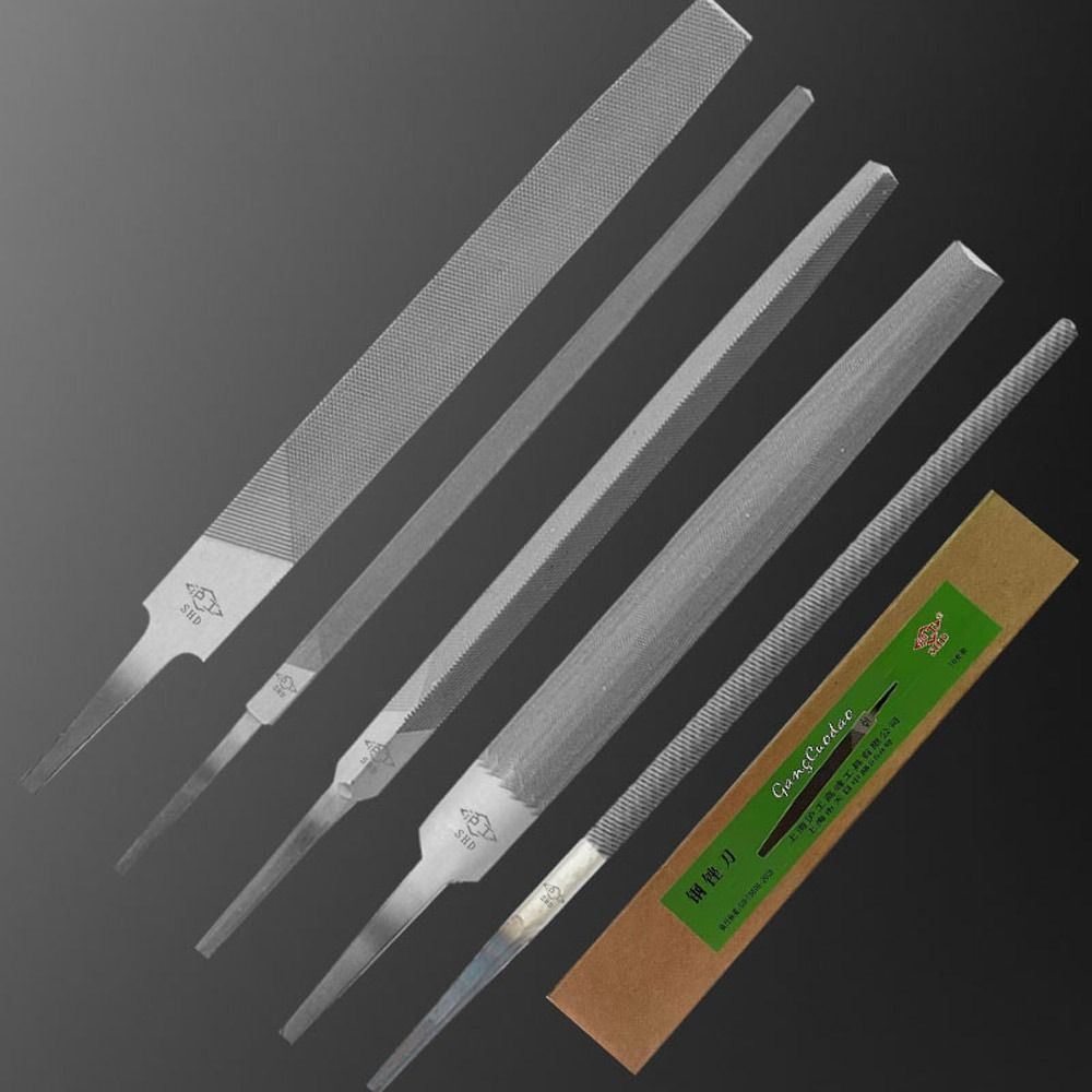 Durable Steel Steel Files 6/8 Inch Middle Tooth Hand File Straightening ...