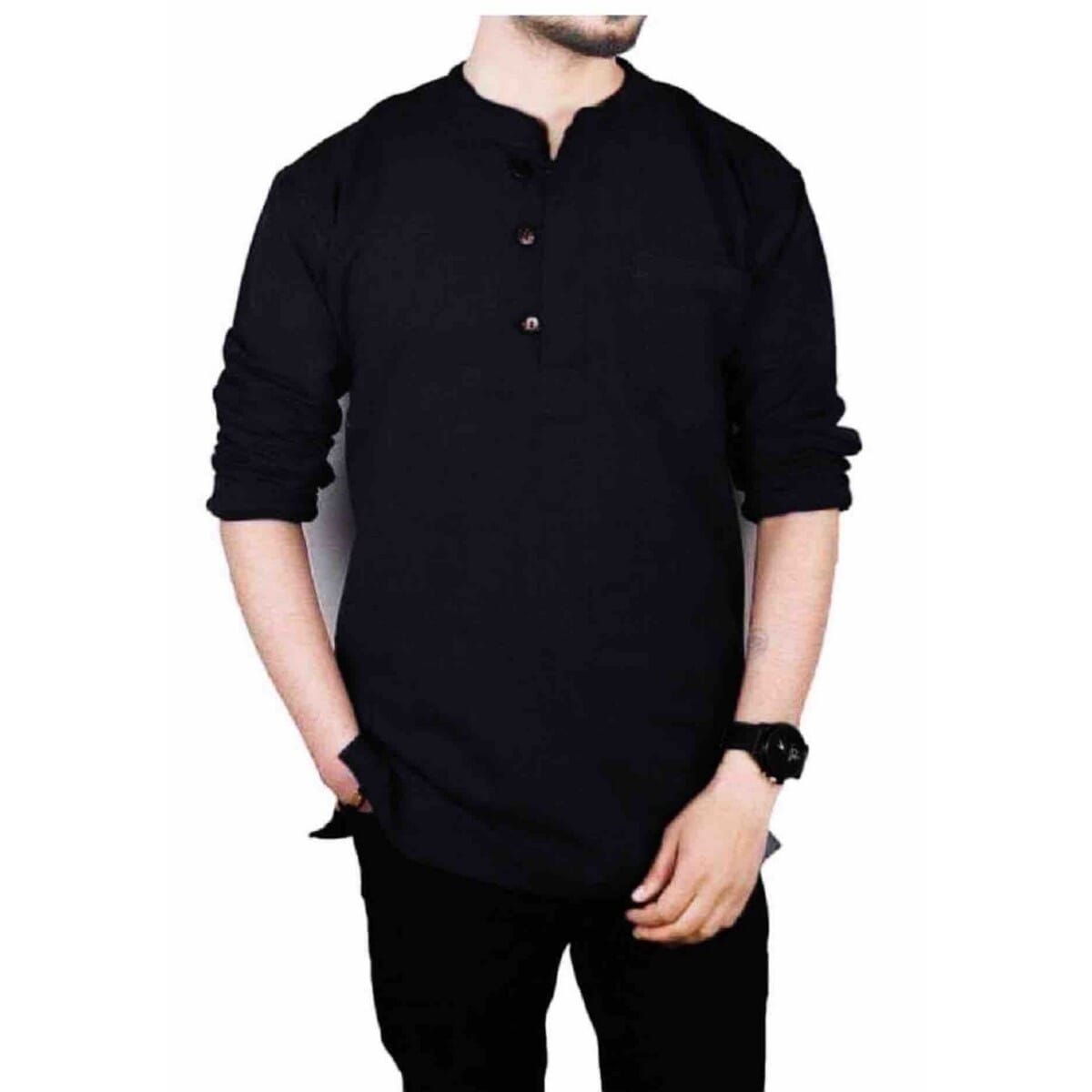 Men's Summer Cotton Kurta-shirt: Buy 