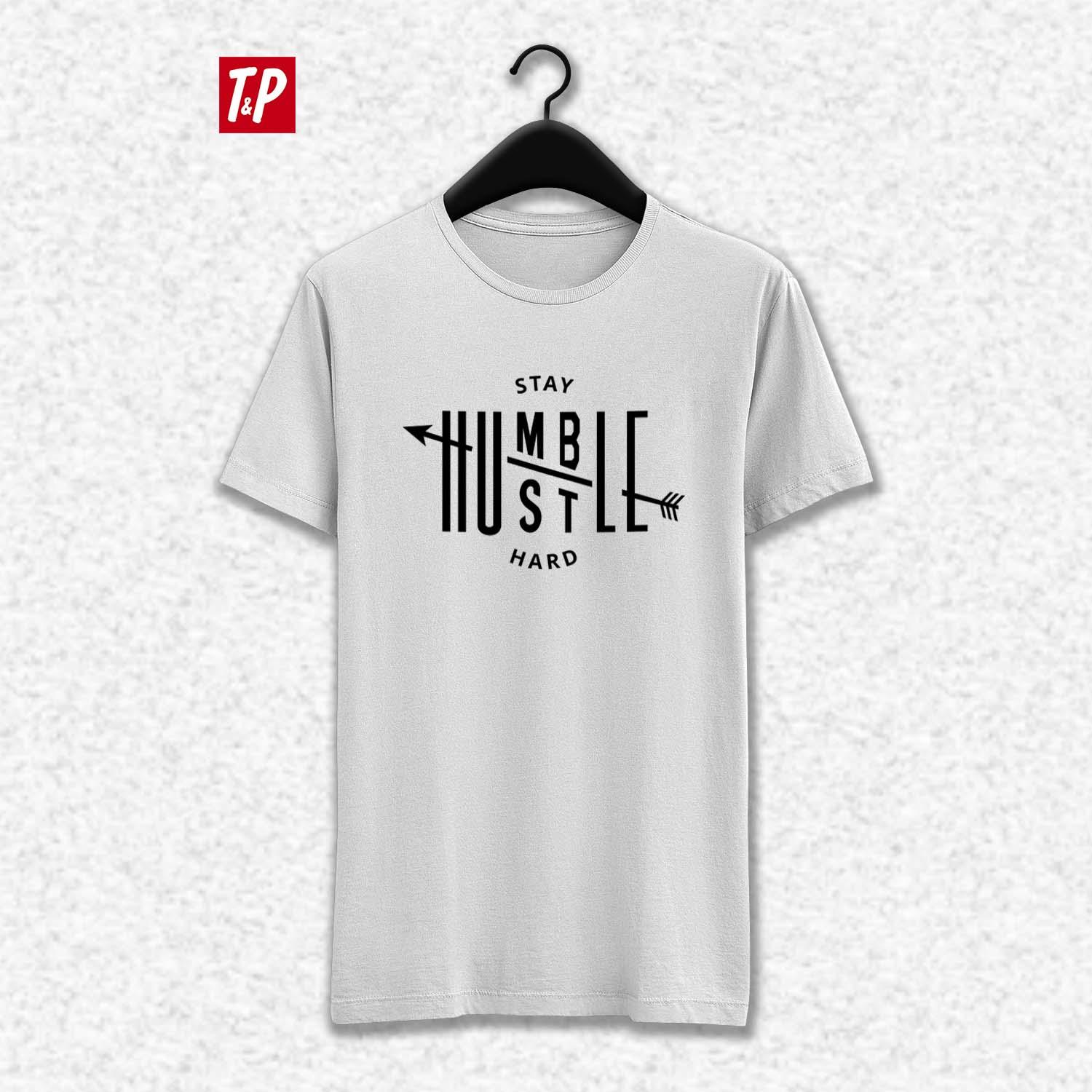 white printed t-shirt for men to buy online in nepal