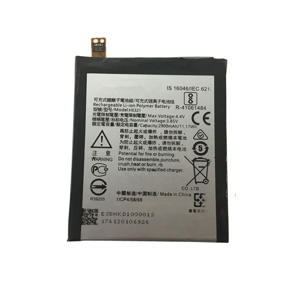 Mobile Battery HE321 for Nokia 5, Nokia 3.1 & HE336 Compactable Model ...